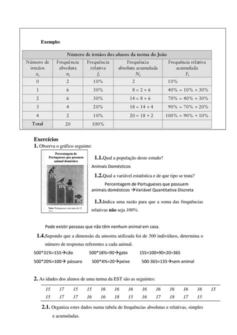 Solution Ficha De Matem Tica N Studypool