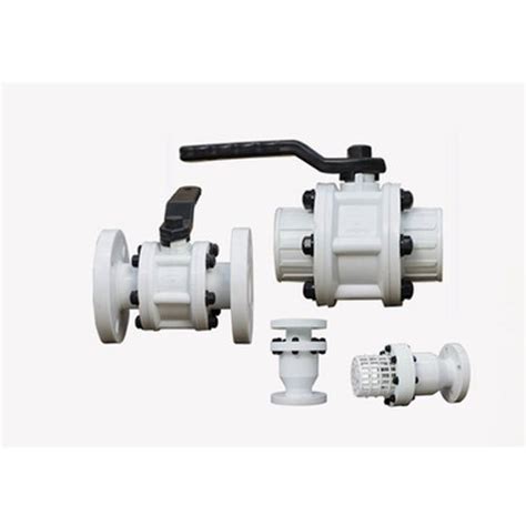 Polypropylene PP Ball Valve Size 25 100 Mm Flange End At Rs 425