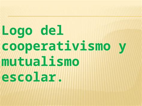 PPTX Logo Del Cooperativismo Y Mutualismo Escolar DOKUMEN TIPS