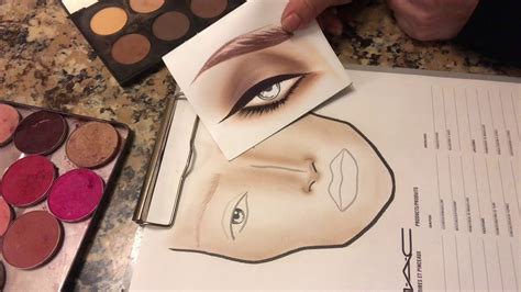 Printable Face Charts For Makeup Makeup Vidalondon