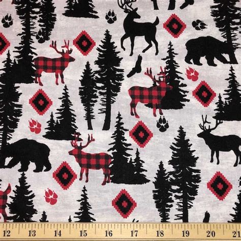 Elk Fabric Etsy