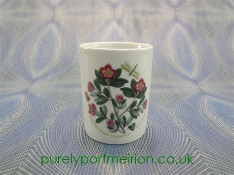 Portmeirion Pottery Botanic Garden Small Utensil Pot Rhododendron