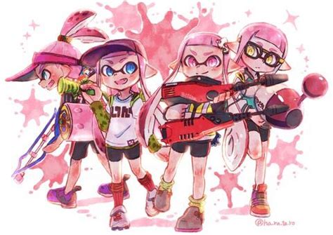 Pin By Felicia Pease On Ryleigh Drawing Splatoon Illustration Fan Art