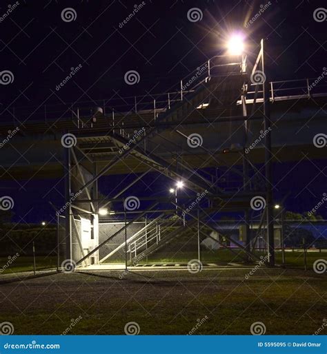 secret facility  night stock image image  environment