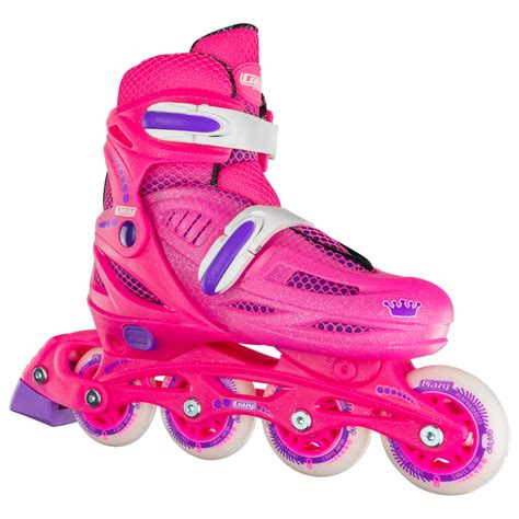 Crazy Skates Adjustable Inline Skates for Girls and Boys | Beginner ...