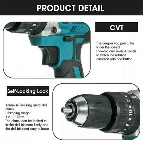 For Makita Dhp Z V Lxt Cordless Combi Drill Li Ion Power Naked On Onbuy