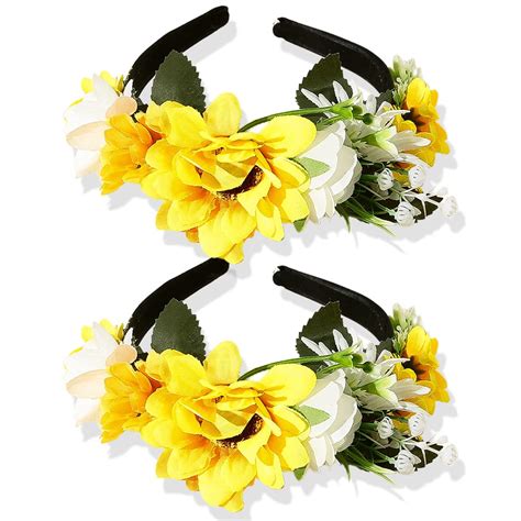 St Ck M Dchen Haarreifen Blumen Haarreif Damen Haarschmuck