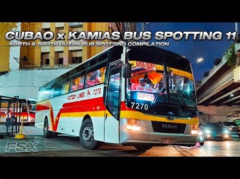 CUBAO X KAMIAS BUS SPOTTING 11 BUS SPOTTING COMPILATION YouTube