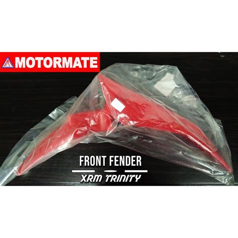 Front Fender XRM Red Trinity Honda Original 61100 KPY A50ZB Shopee