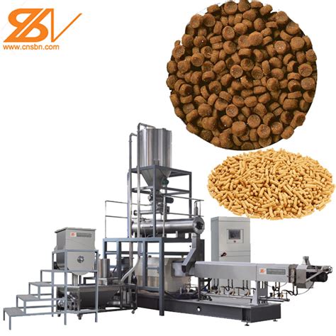 Floating Sinking Pellet Processing Line Extruder Mill Plant Floating