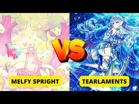 Melfy Spright Vs Tearlaments High Rated Dueling Book Yugioh Youtube