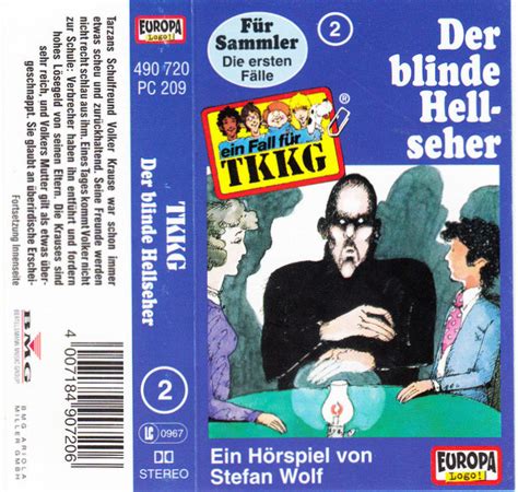 Stefan Wolf Tkkg Der Blinde Hellseher Cassette Discogs