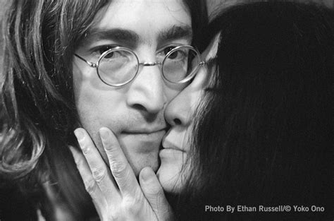 Charitybuzz: John Lennon and Yoko Ono Kiss, 1968 by Ethan Russell