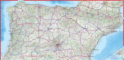 Buy Spain & Portugal Road Map by ExpressMap (2023) – The Chart & Map Shop