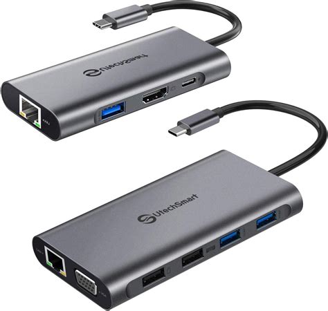 Amazon Usb C Hub Utechsmart In Triple Display Usb Type C