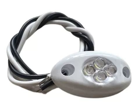 Luz Branca Cortesia N Utica Barco Lancha Led Arieltek