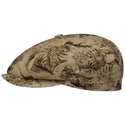 Hatteras Organic Linen Flatcap By Stetson