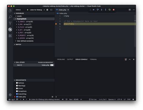 How To Debug Php Using Xdebug Visual Studio Code And Docker On Ubuntu