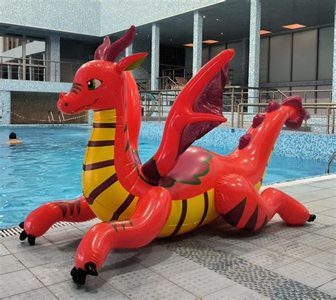 Inflatable World Надувной дракон Fyaryuu Small Red Shiny отзывы