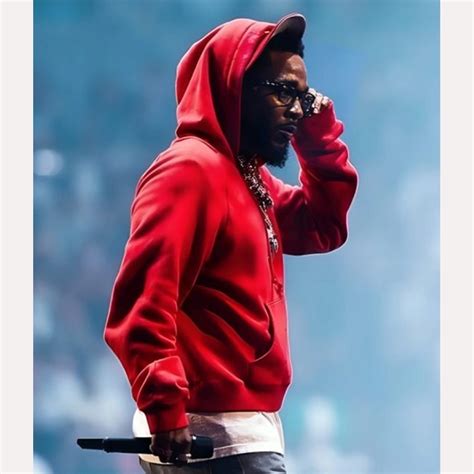 Kendrick Lamar Pop Out Concert Red Hoodie - Danezon