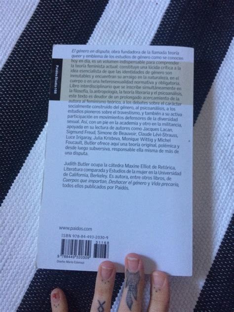 El Género En Disputa El Feminismo Y La Subversión De La Identidad 168