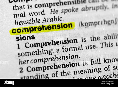 Comprehend Meaning 