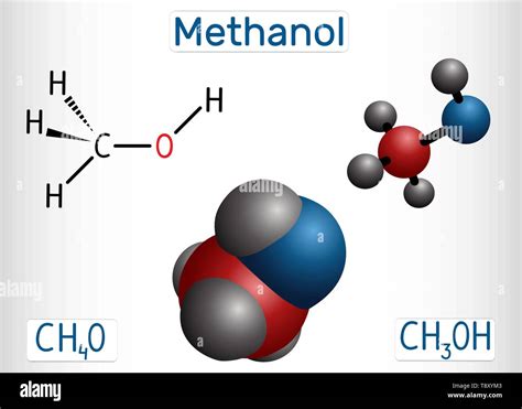 Metanol Alcohol Met Lico Mol Cula El Sustituto De Az Car Y E