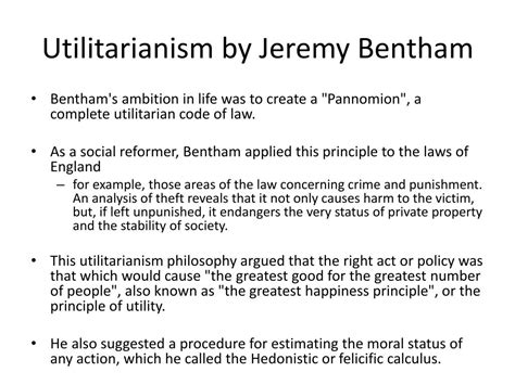 Ppt Jeremy Bentham Powerpoint Presentation Free Download Id 2569140