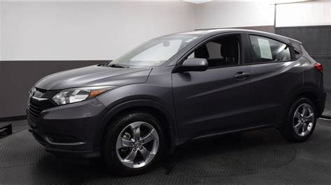 2017 Modern Steel Metallic Honda Hr V 4d Sport Utility 4732a Youtube