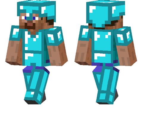 Minecraft Pe Diamond Armor Skin - SKIN BHY