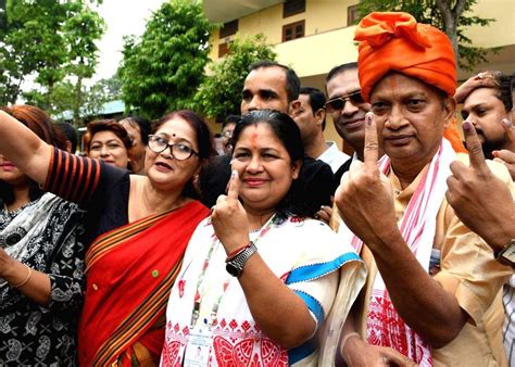 Bjp Candidate For Guwahati Loksabha Seat Bijuli Kalita Medhi Show Her