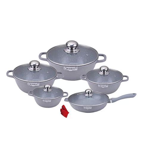 Dessini 12 Pcs Cookware New Face Ready Stok Shopee Malaysia