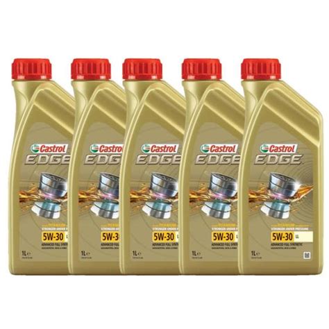 Kit Troca Óleo Motor CASTROL EDGE 5W30 C3 ORIGINAL AUDI 5lts Outros