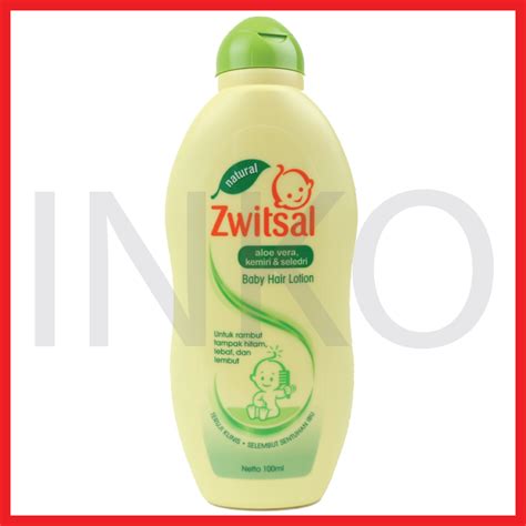 Zwitsal Natural Aloe Vera Kemiri Dan Seledri Baby Hair Lotion 100ml