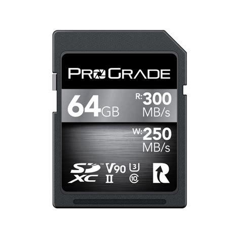 Buy Prograde Gb Sdxc Uhs Ii V Memory Card In India