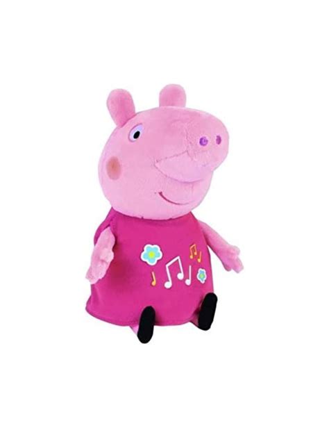 Jemini Peppa Pig Peluche Musicale Et Lumineuse Cm