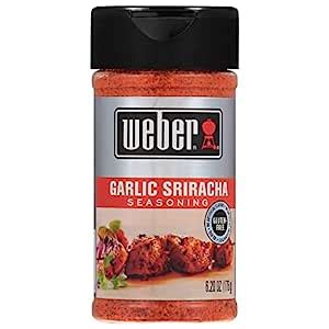 Amazon Weber Garlic Sriracha Seasoning Ounce Shaker