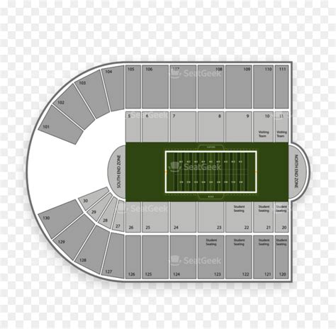 Boise State Broncos Football Seating Chart Soccer Specific Stadium Hd Png Download Vhv