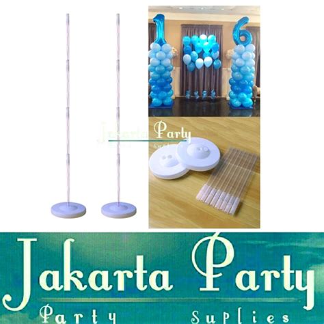 Jual Standing Tiang Tatakan Balon 90cm Standing Balon Tiang Balon