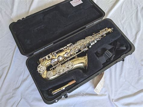 Selmer As300 Usa Made Alto Saxophone W Ohsc Neck Strap Reverb