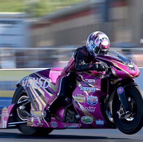 NHRA Pro Stock Motorcycle Racer Angie Smith Injured at Midwest Nationals