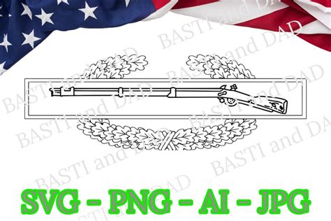 Us Army 1st Award Cib Logo Svg Png Ai And Jpeg Army Strong Combat