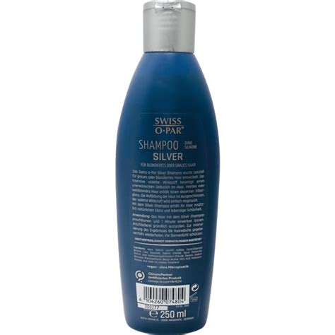 Swiss O Par Shampoo Zilver Ml Duitse Voordeel Drogist