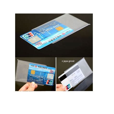 Jual Plastik Pelindung Atm Sim Ktp Kartu Nama Cover Pelindung Buy Get