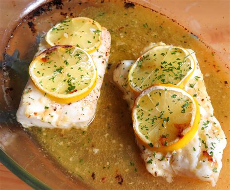 Lemon Garlic Butter Baked Cod The English Kitchen