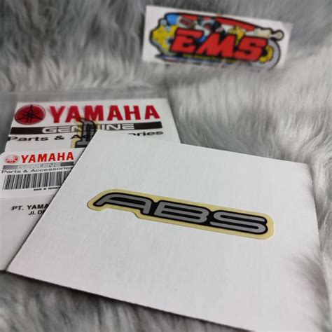 Yamaha Genuine Nmax Abs Sticker Pair Shopee Philippines