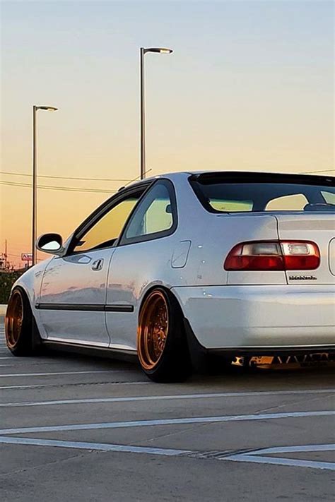 Clean Honda Civic Ej Slammed Modifiedx