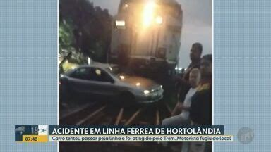 Bom Dia Cidade Campinas Piracicaba Motorista foge após ter carro