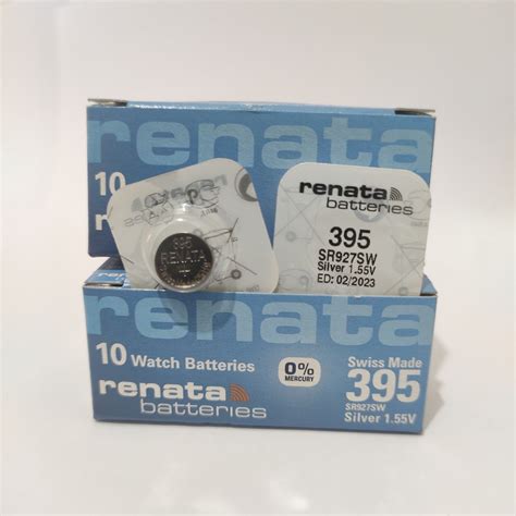 Jual BATERAI JAM TANGAN RENATA 395 SR927SW SR 927 SW ORIGINAL BATRE