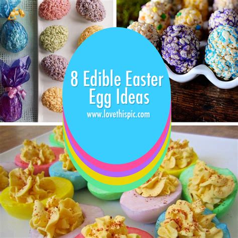 8 Edible Easter Egg Ideas